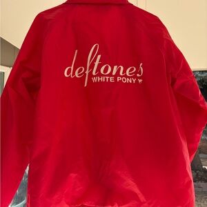 Deftones Red Windbreaker Jacket